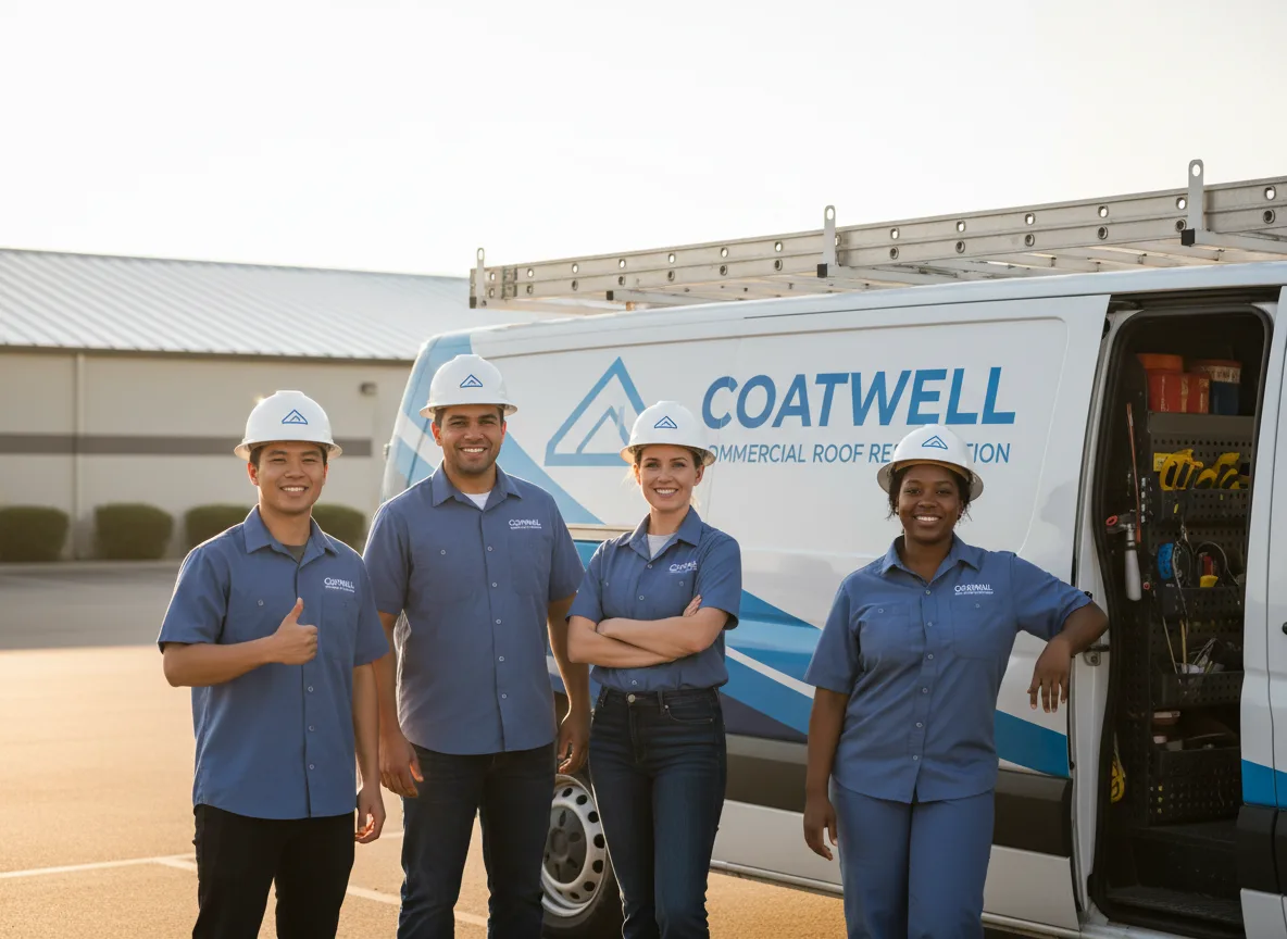 Commercial roof coating company in Alma, NY